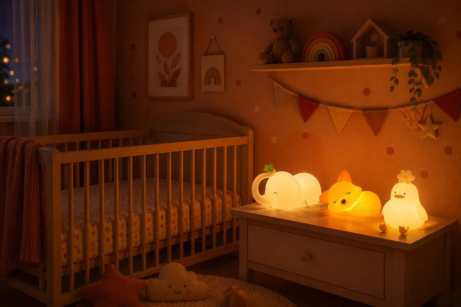 Quelle veilleuse pour votre bébé ?