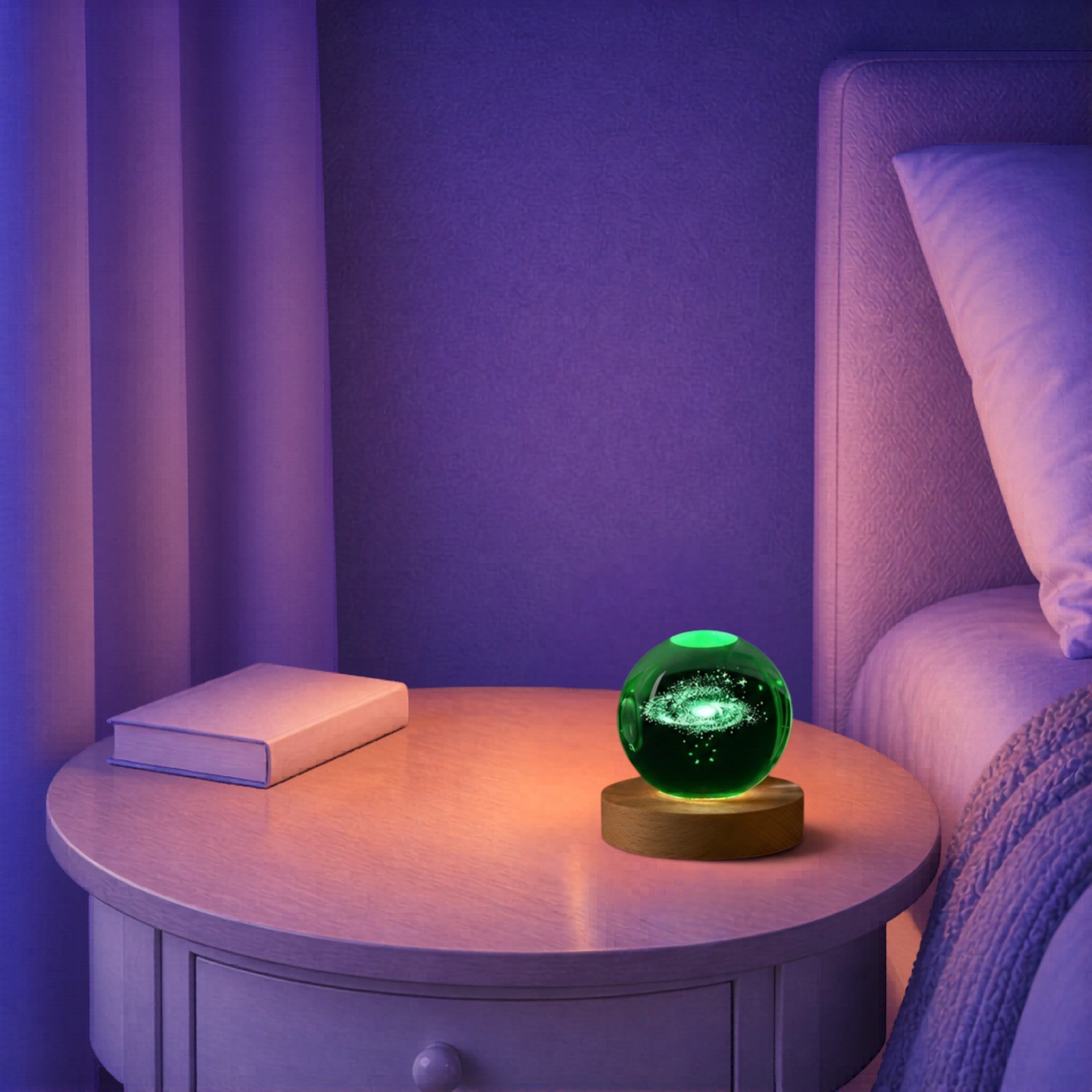 Veilleuse Boule Galaxie LED RGB <br> GalaxyDream