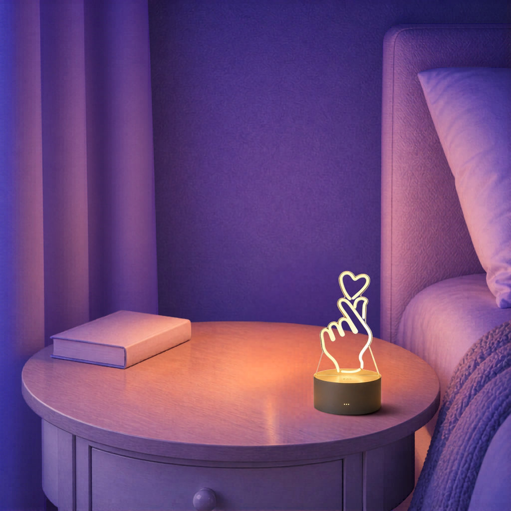Veilleuse Cœur LED <br> Koria