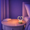 Veilleuse LED Cœur Promesse <br> PromiseLove