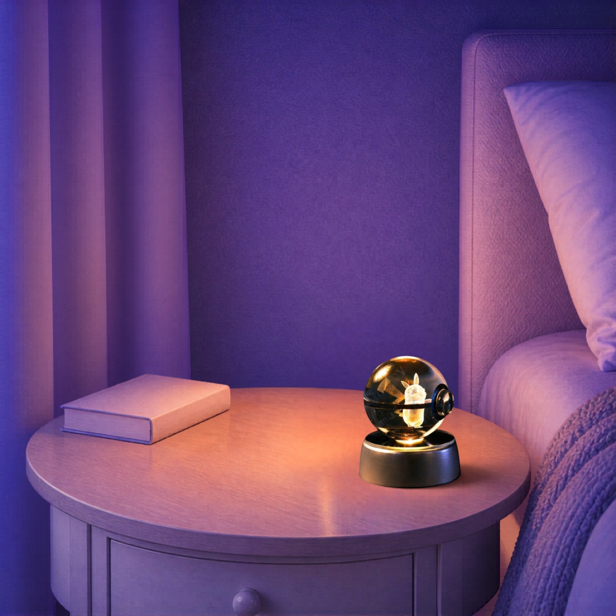 Veilleuse LED Aura Électrique Lumineuse <br> ElectraGlow