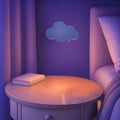 Veilleuse Nuage Murale LED <br> Nuvia Bleu