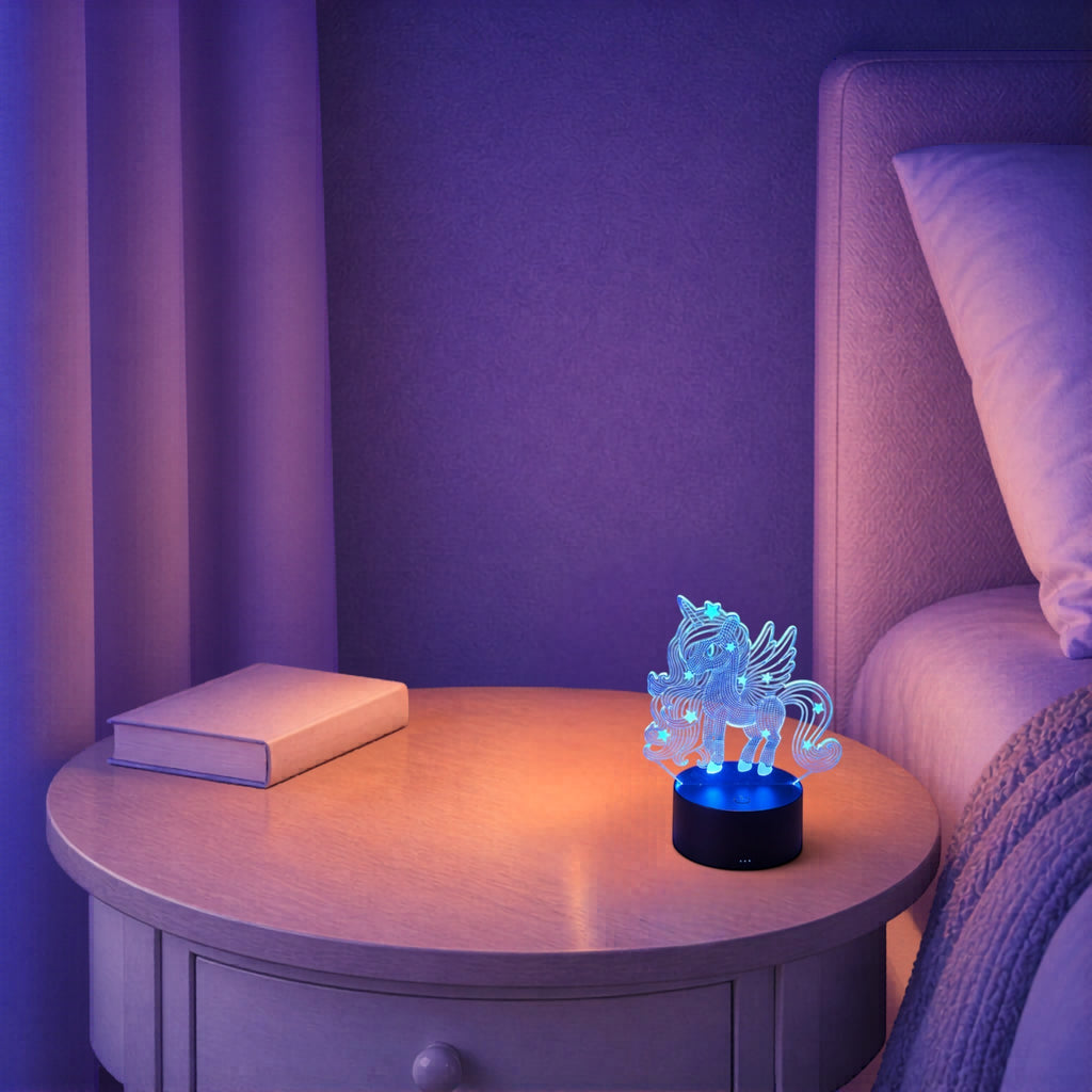Veilleuse LED Licorne <br> StarUni