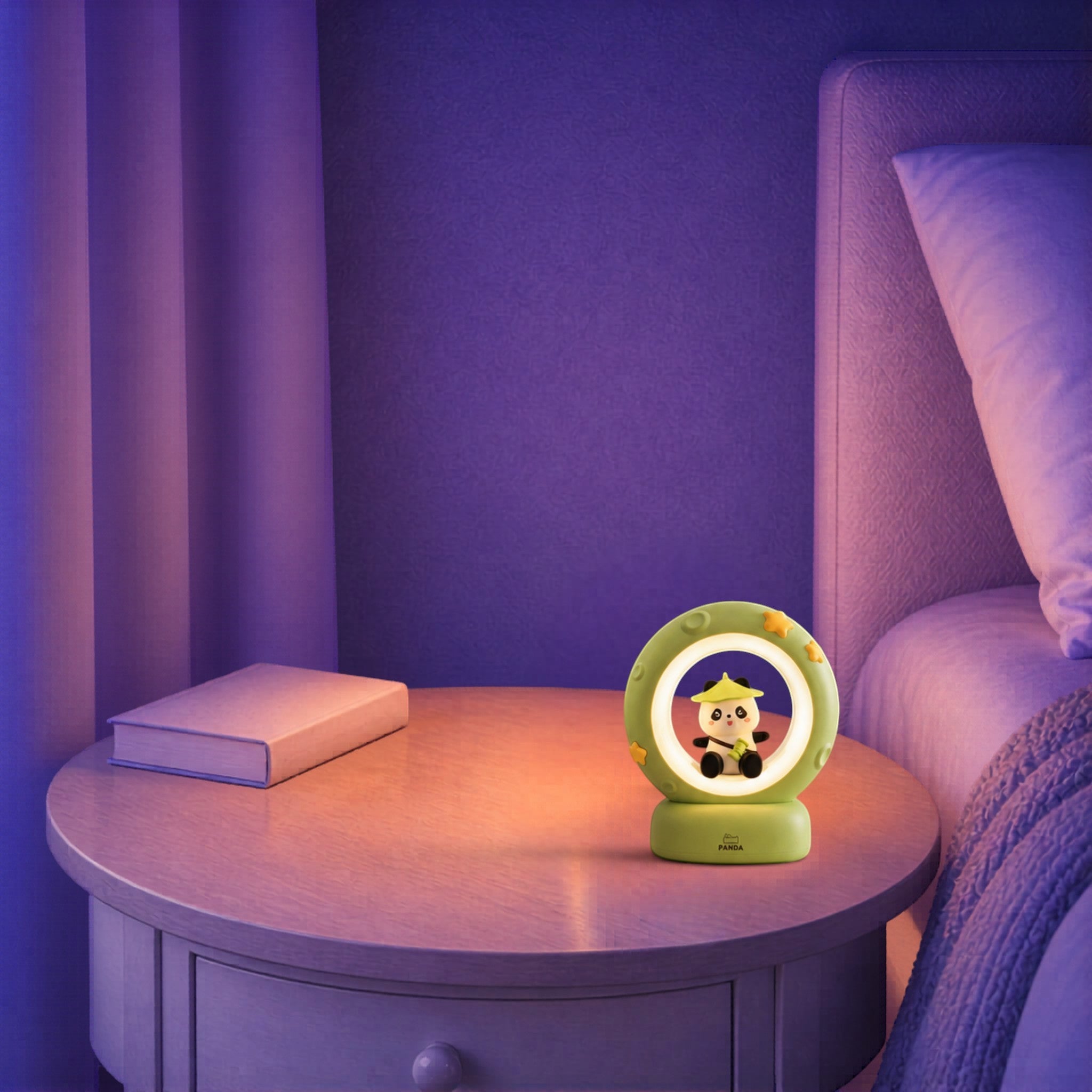Veilleuse Panda LED Bébé Nature <br> GreenPanda