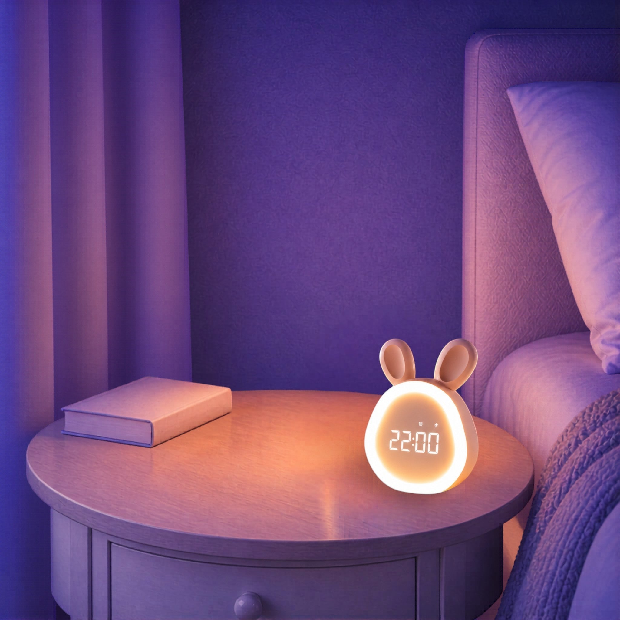 Veilleuse réveil Lapin Enfant <br> BunniLight