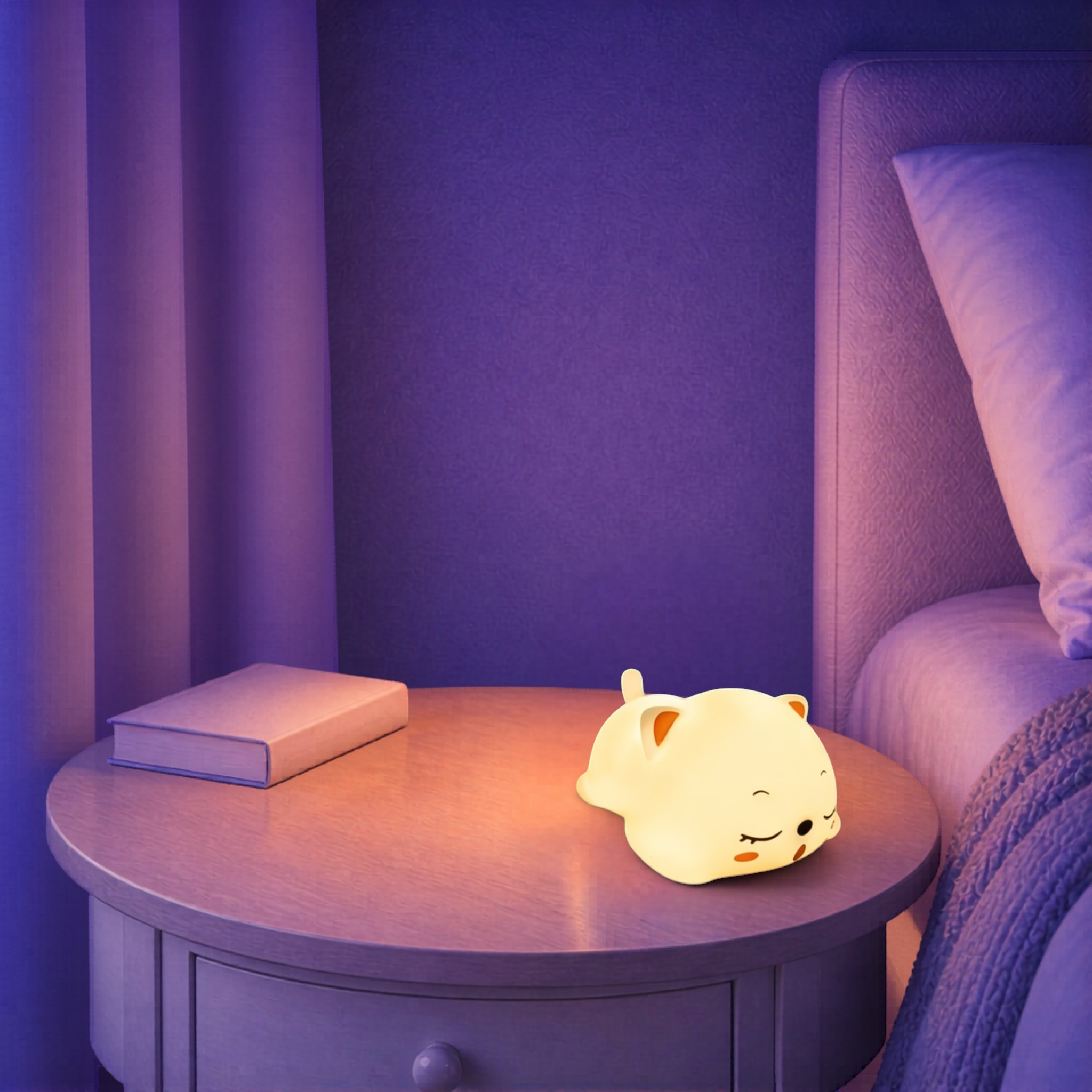 Veilleuse Chat LED Bébé <br> NoxiCat