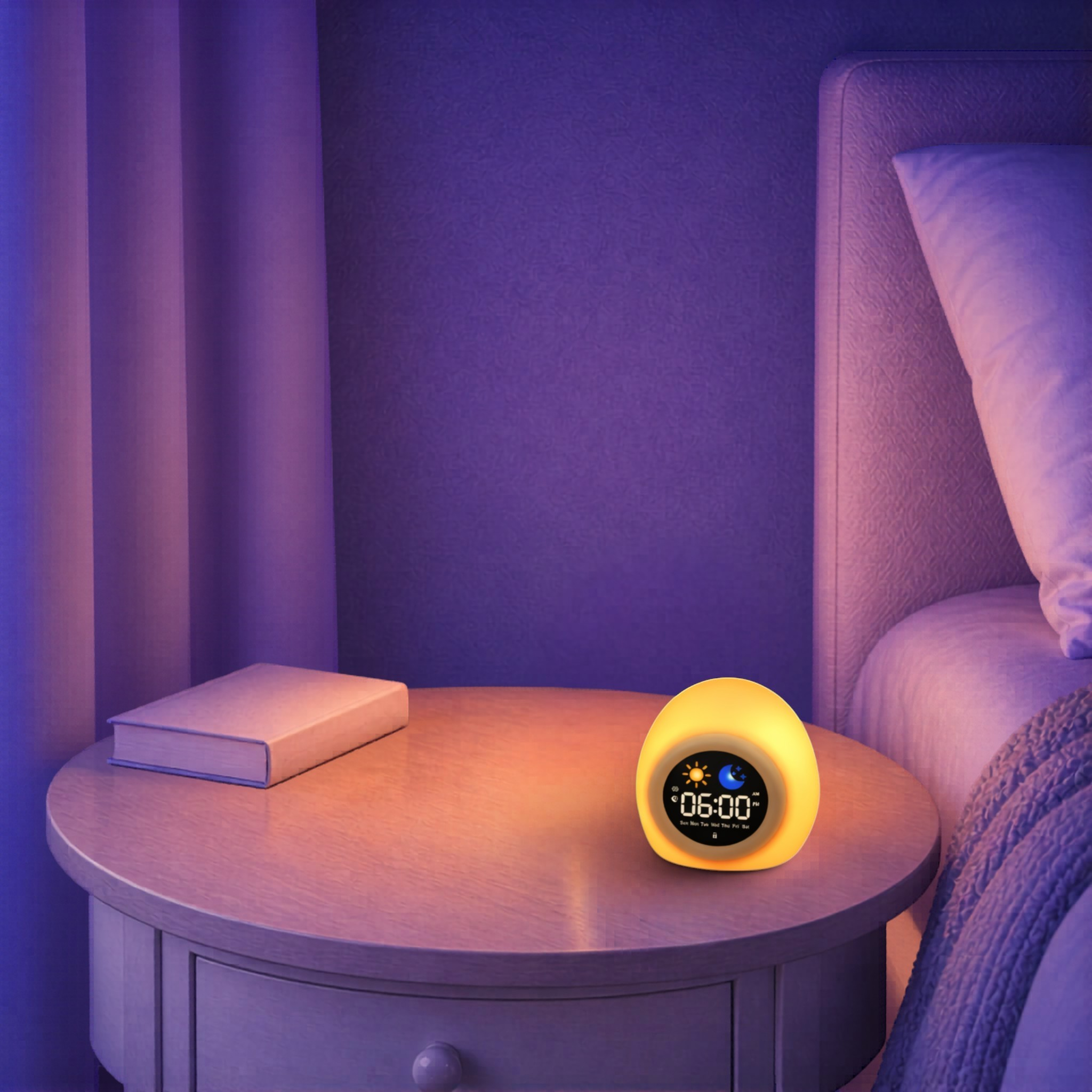 Veilleuse Réveil LED <br> WakeGlow