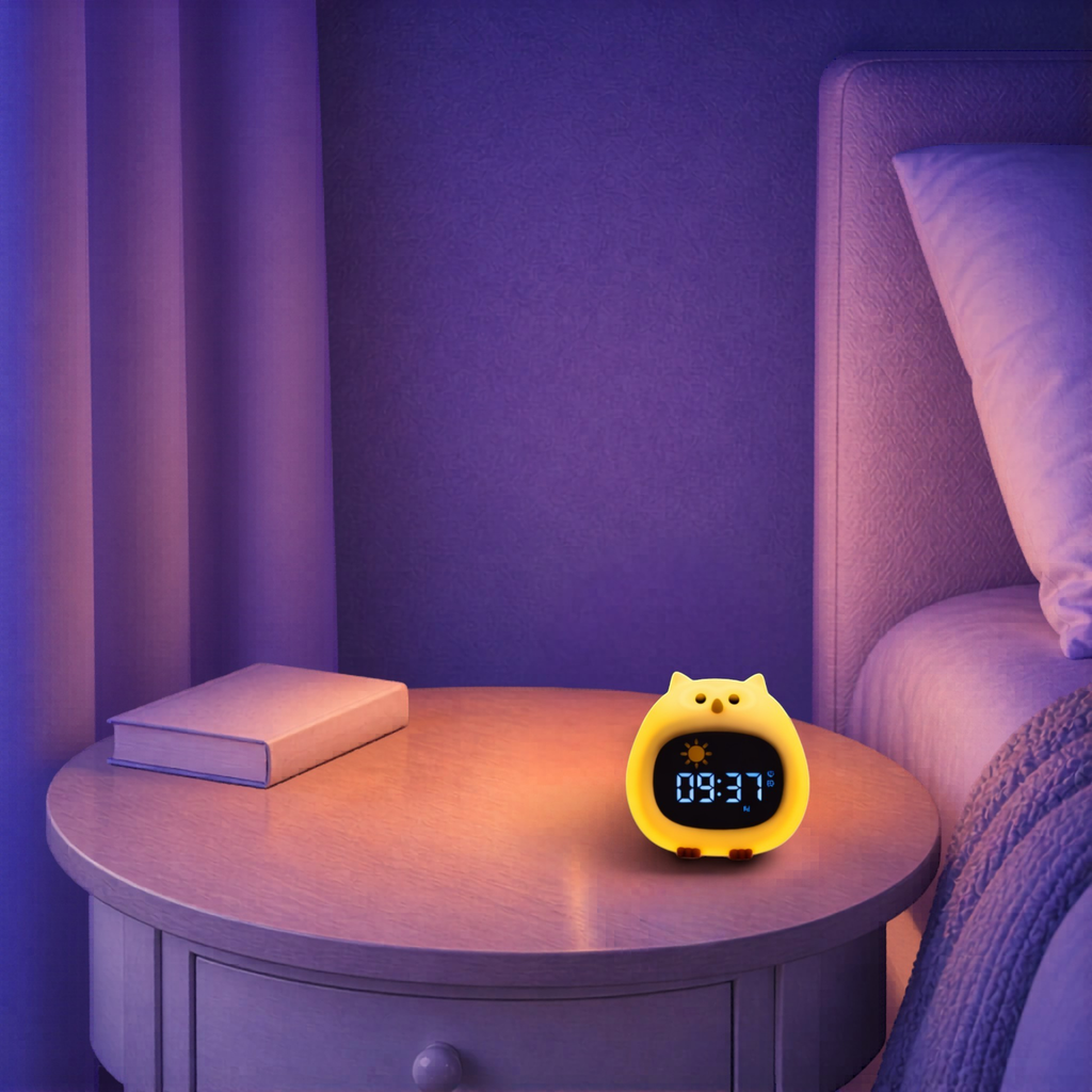 Veilleuse Hibou LED Réveil <br> HibouGlow