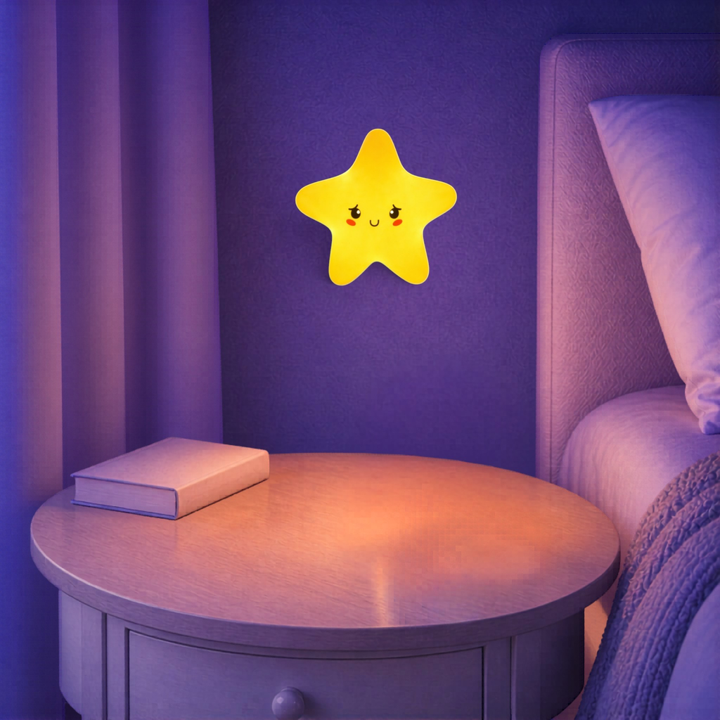 Veilleuse Murale Étoile LED Bébé <br> Stellia