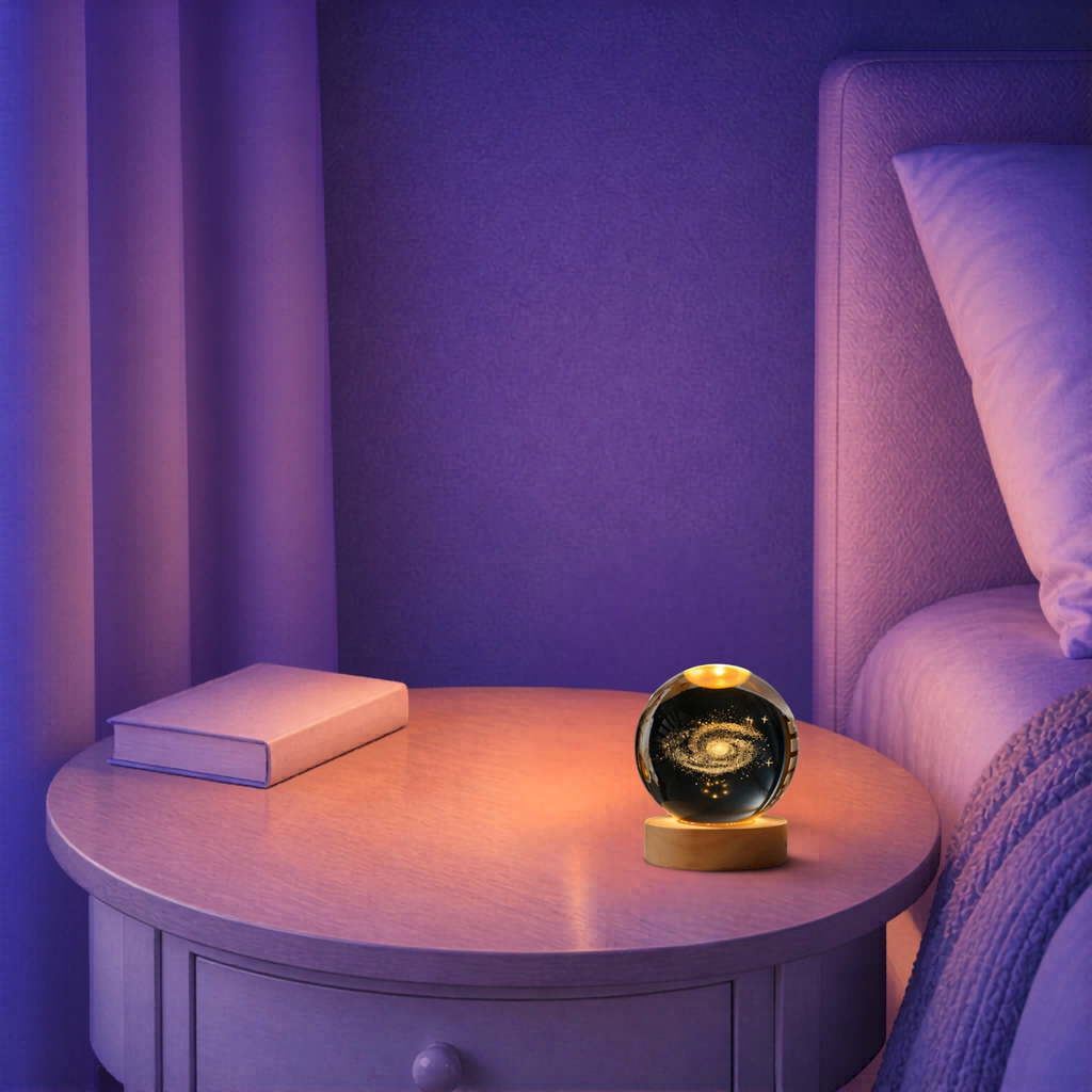 Veilleuse Boule Galaxie LED RGB <br> GalaxyDream