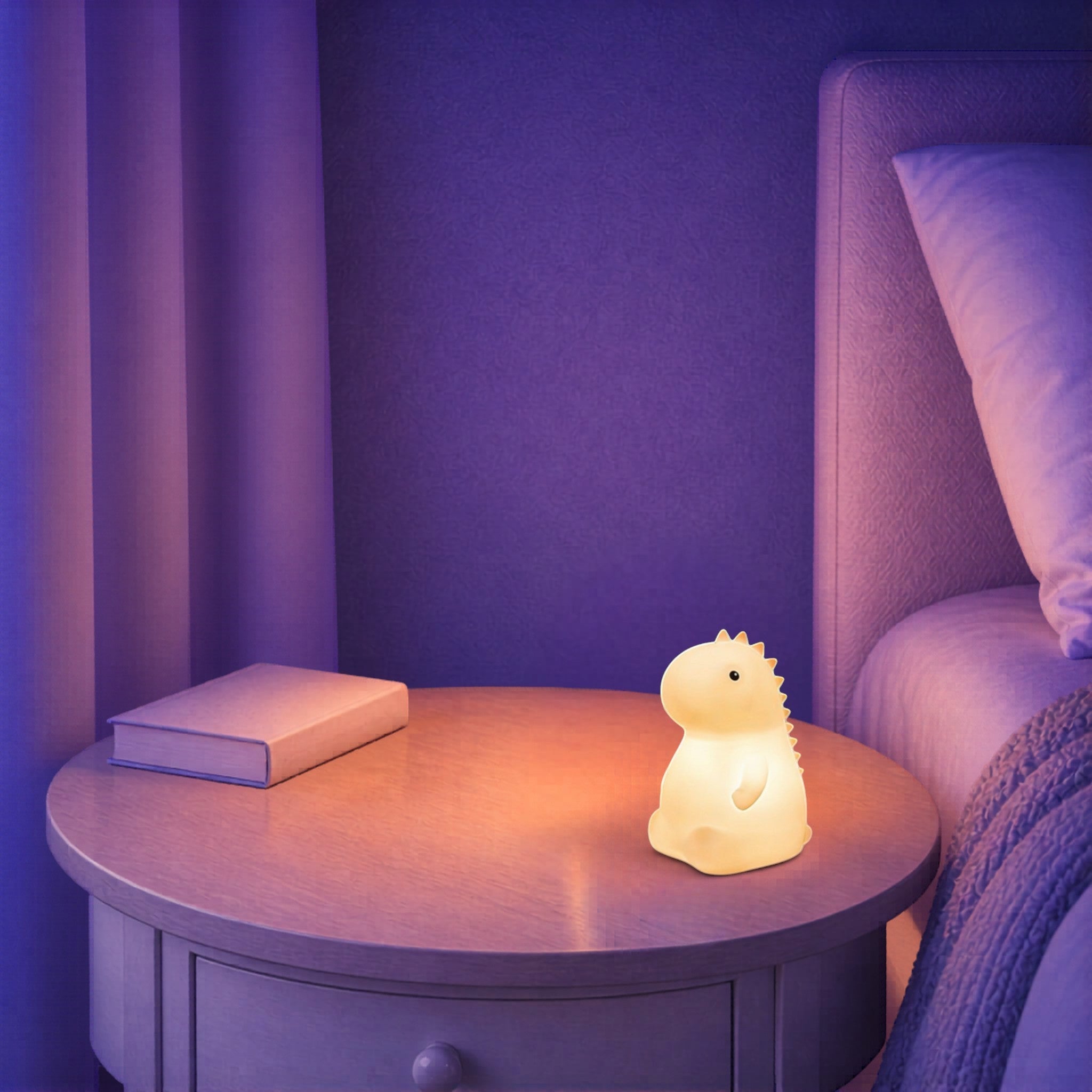 Veilleuse Dinosaure Multicolore LED <br> DinoLight
