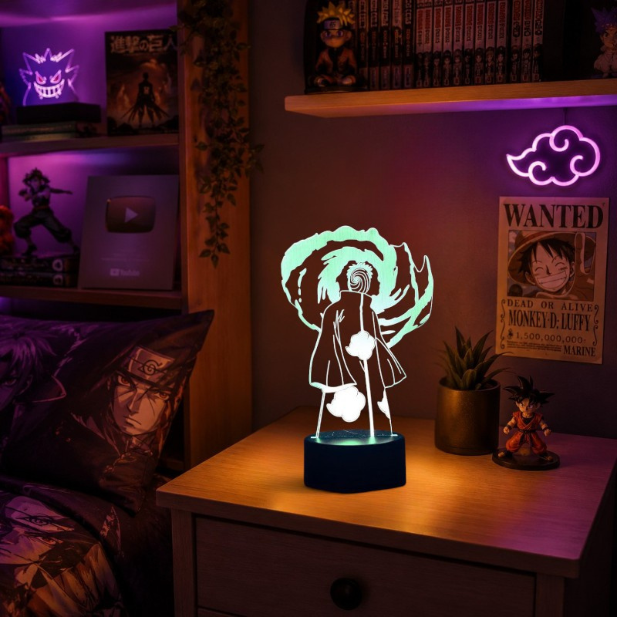 Veilleuse LED Aura Mystique Glow <br> MoonMask