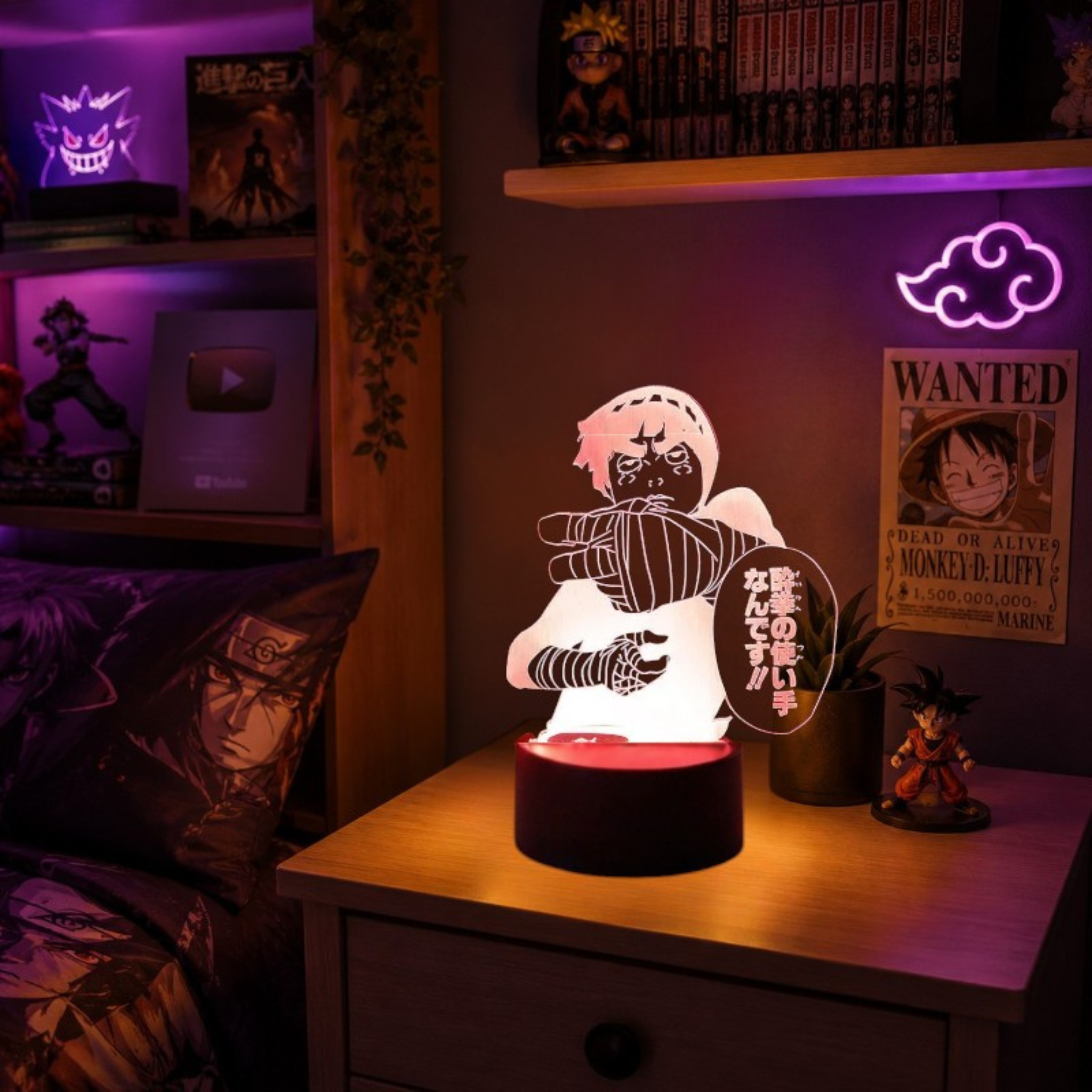 Veilleuse LED Guerrier Shadow Glow <br> FuryAura