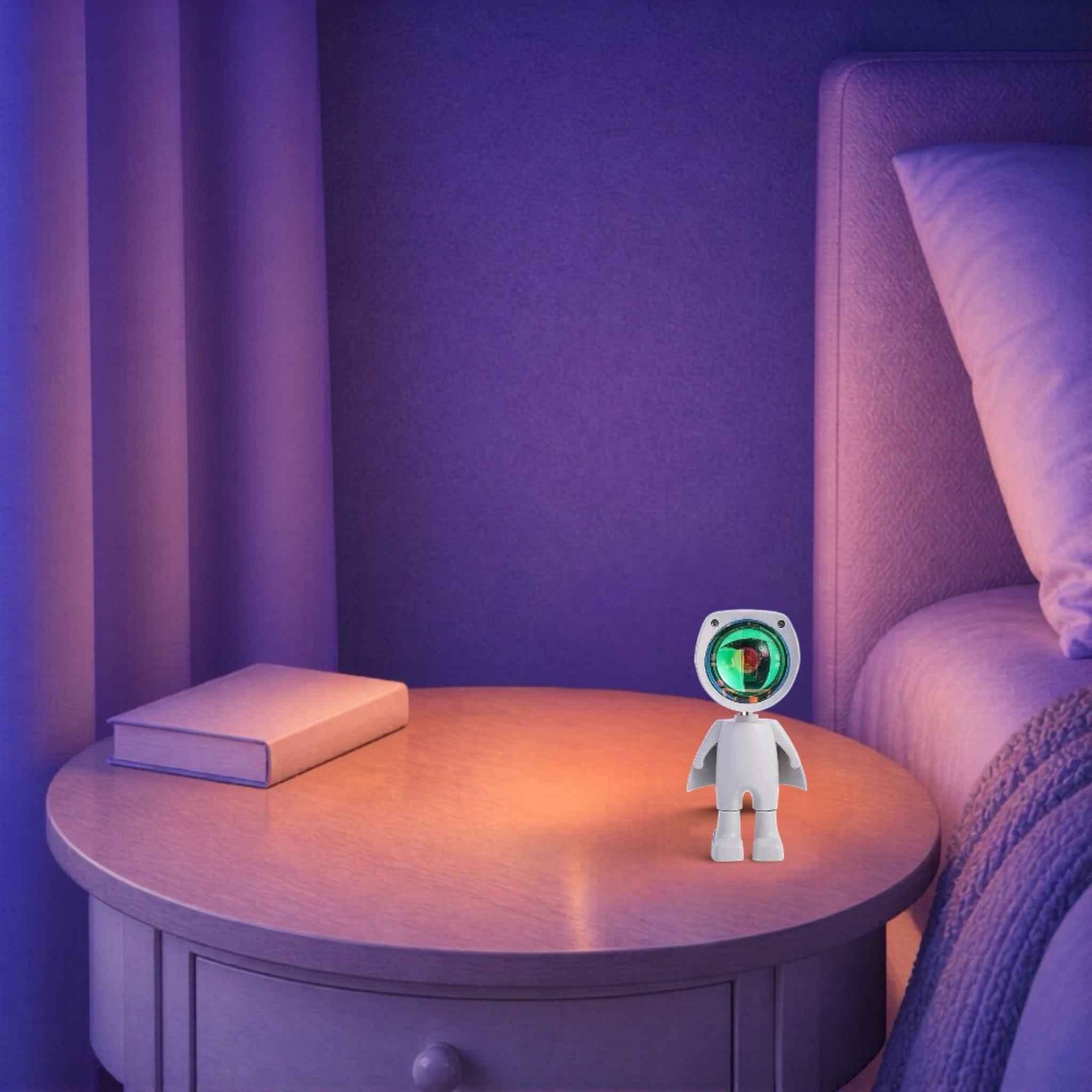 Veilleuse Projecteur Astronaute LED RGB <br> AstroLuma