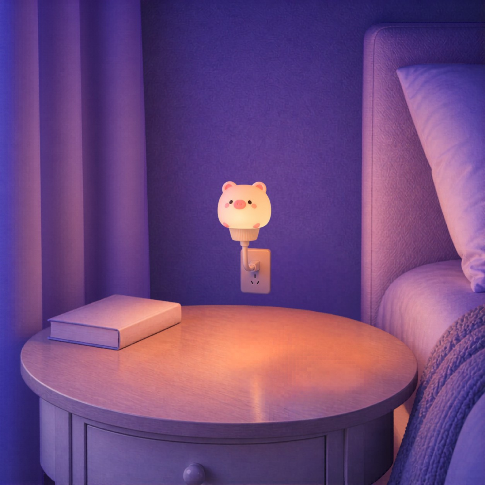 Veilleuse USB Enfant Cochon <br> PigLight