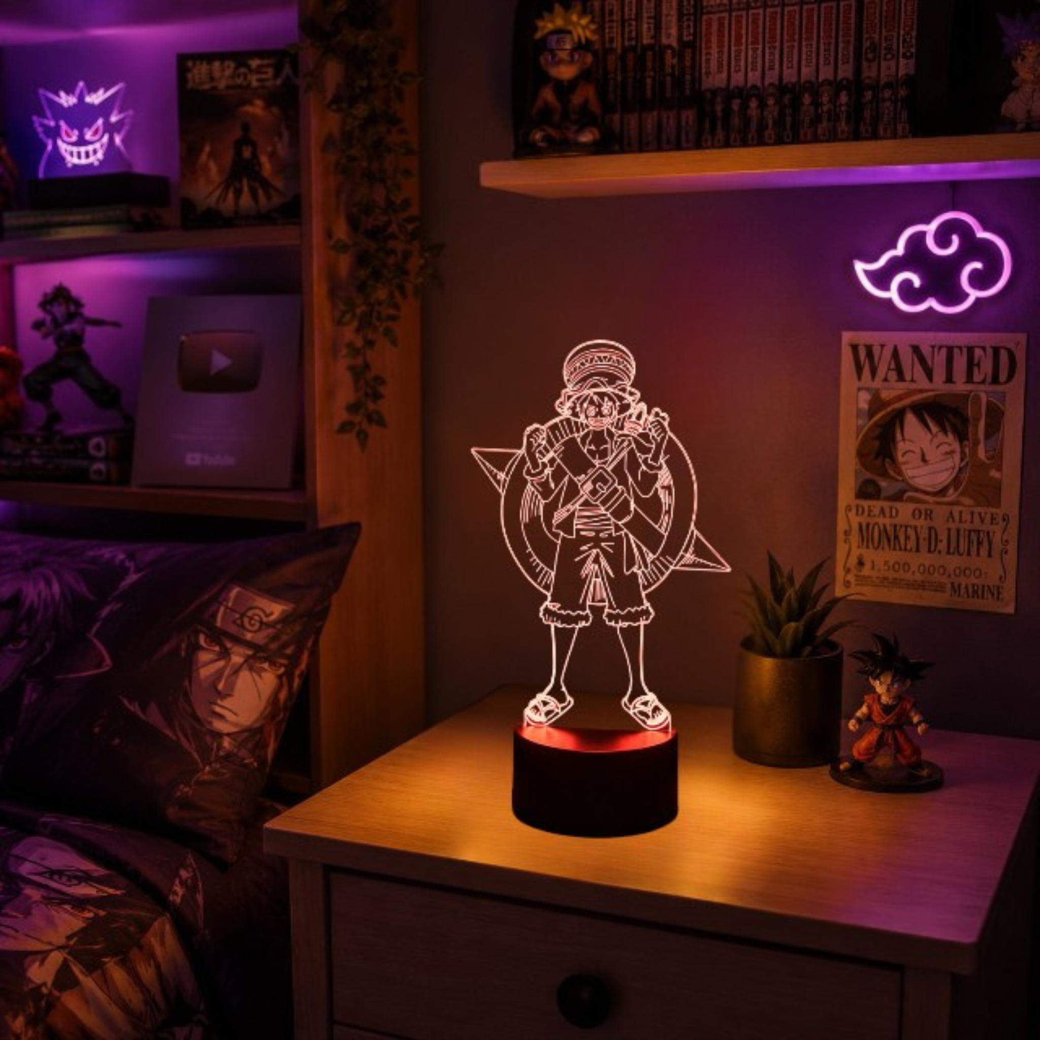 Veilleuse LED Capitaine Pirate Halo <br> SeaHero Glow