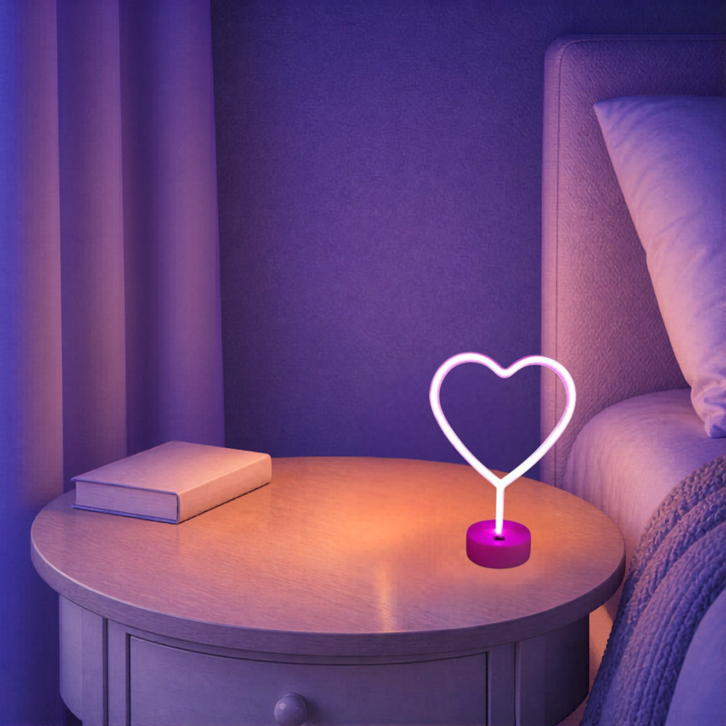 Veilleuse Cœur LED <br> Lovea