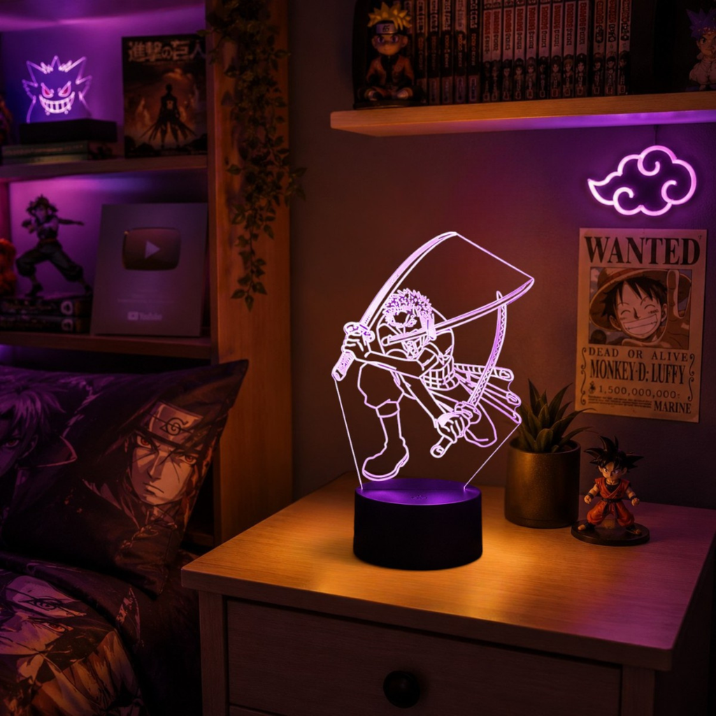 Veilleuse LED Guerrier Sabre Spectral <br> BladeAura Glow