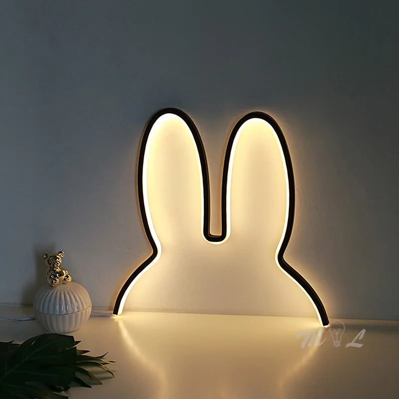 Veilleuse Murale LED Lapin <br> NéoBunny
