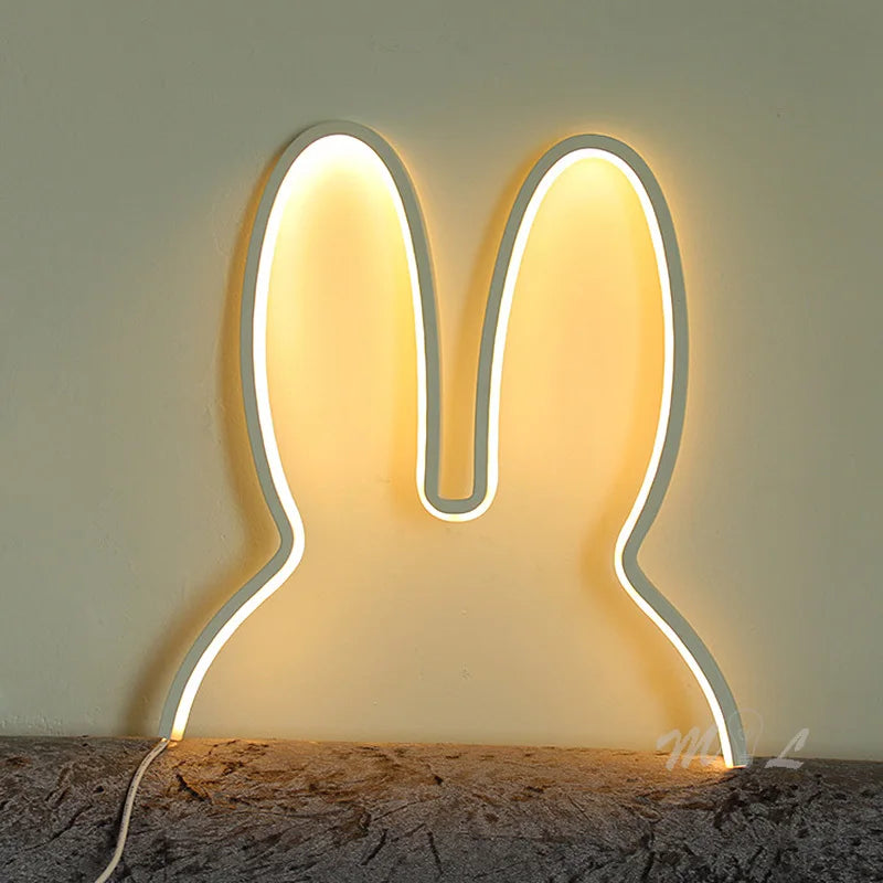 Veilleuse Murale LED Lapin <br> NéoBunny