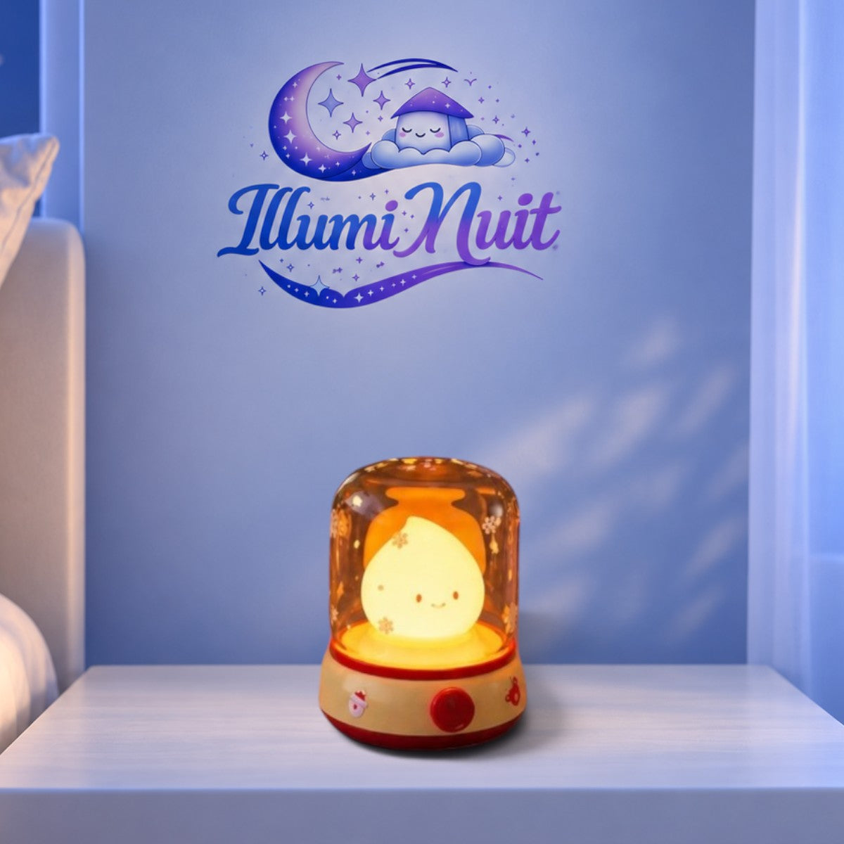 Veilleuse Musicale LED <br> FlamiGlow Christmas