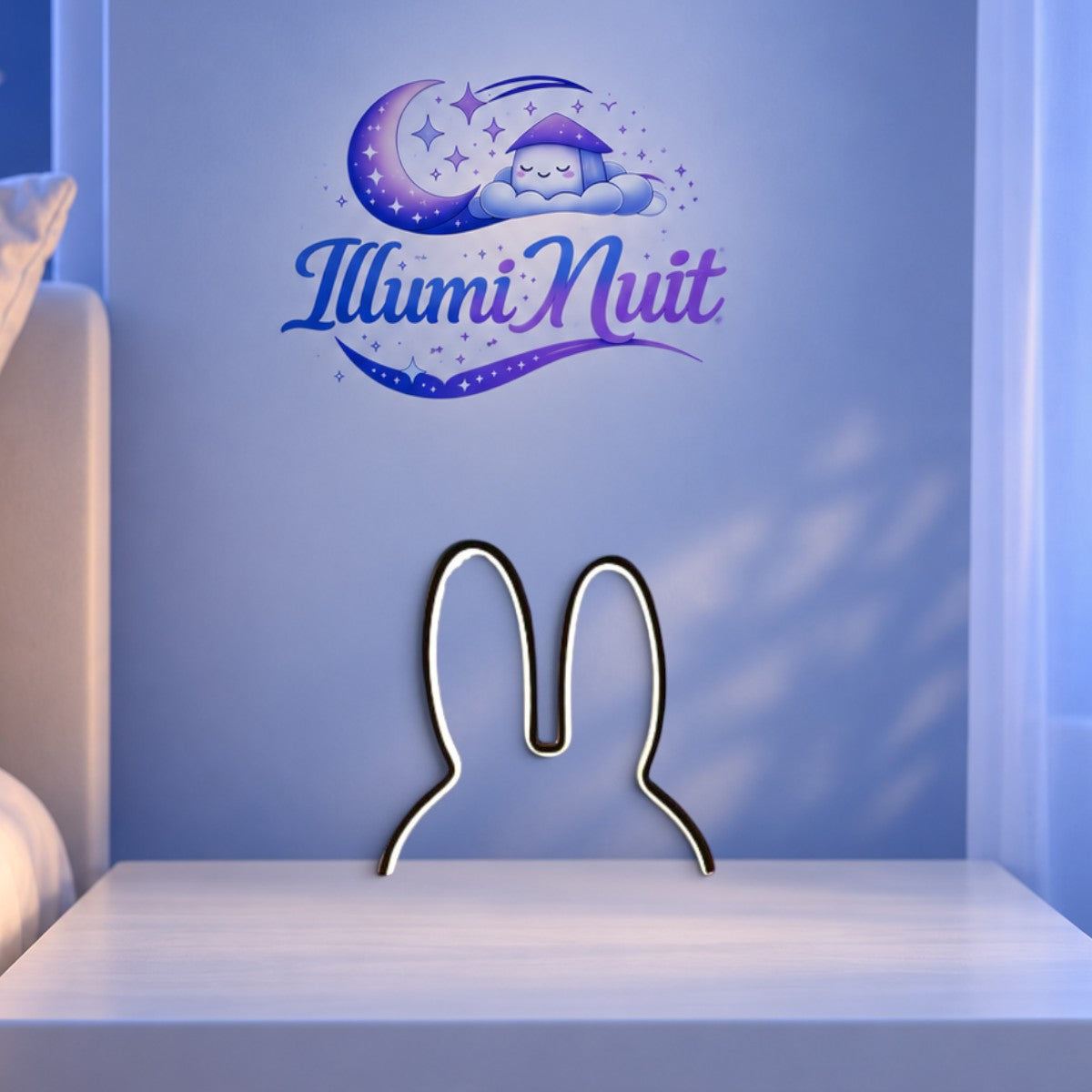 Veilleuse Murale LED Lapin <br> NéoBunny