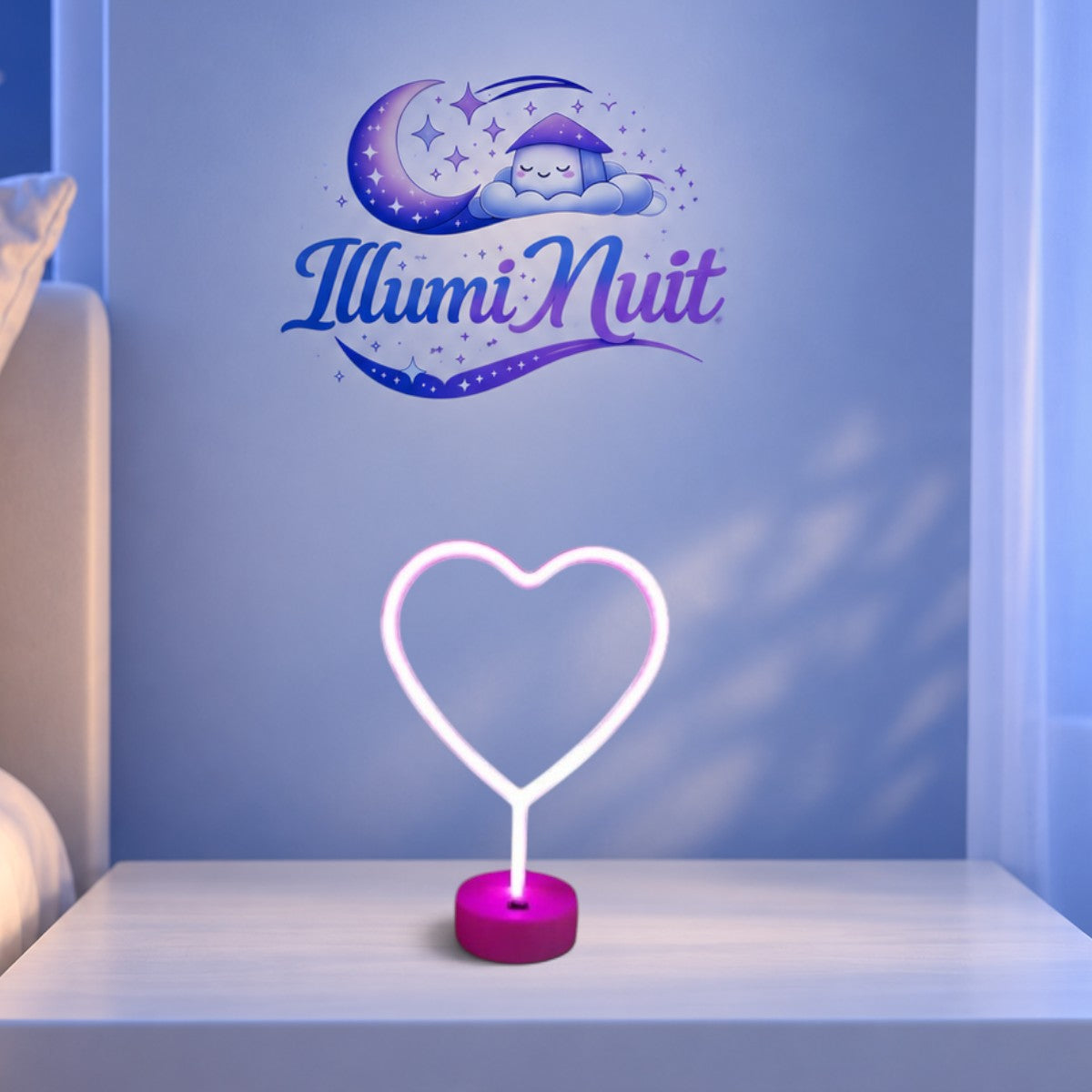 Veilleuse Cœur LED <br> Lovea