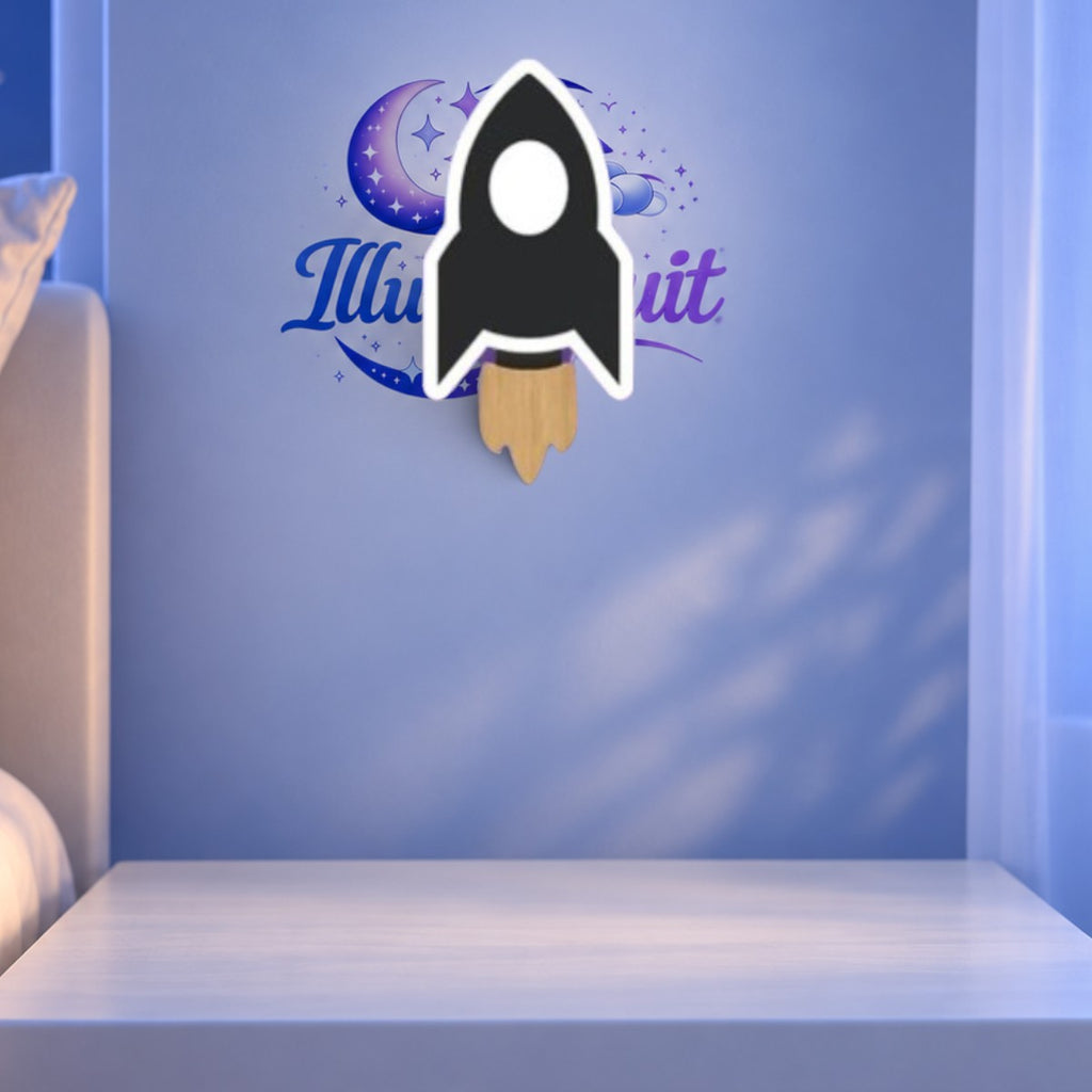 Veilleuse Murale Fusée LED Enfant <br> Astroa