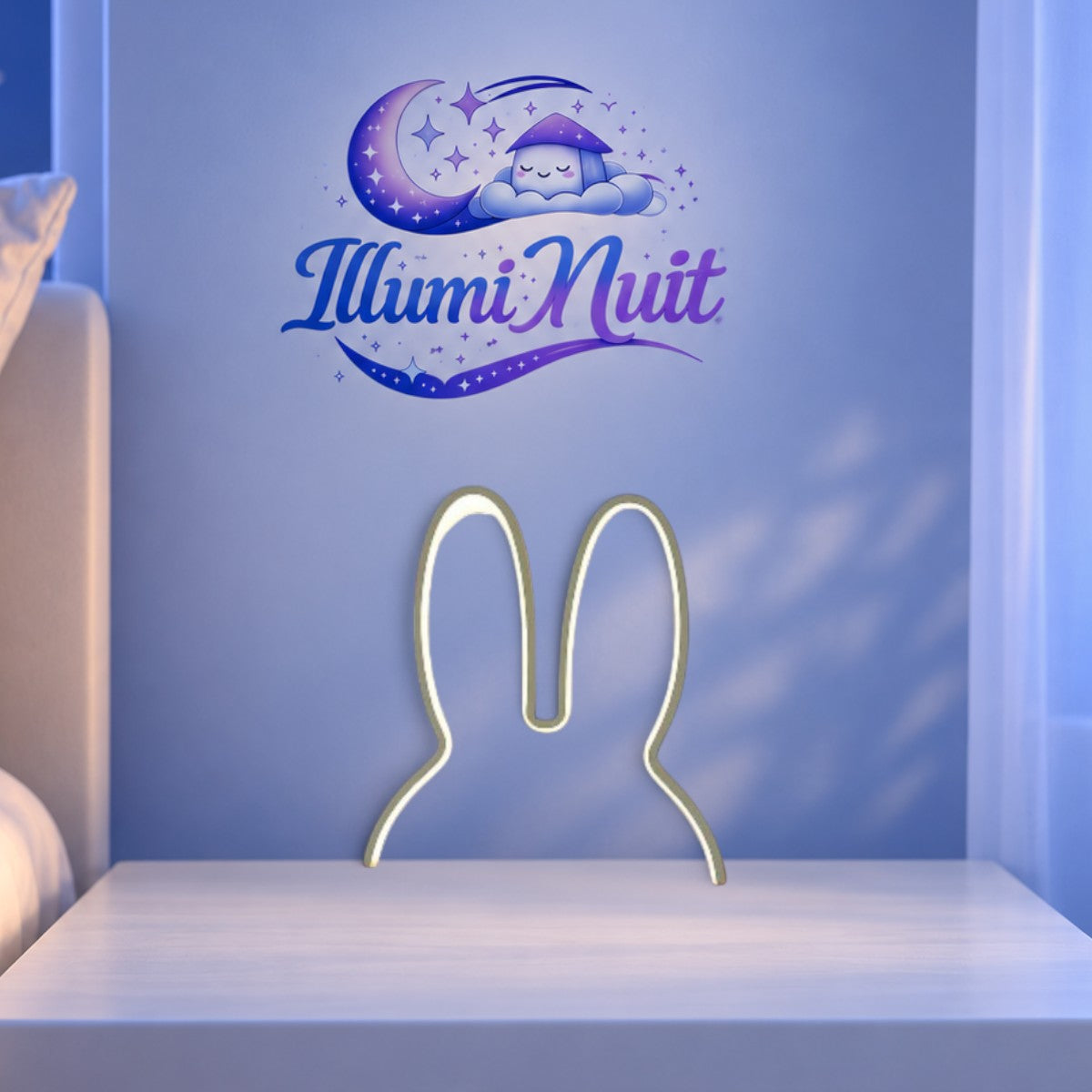 Veilleuse Murale LED Lapin <br> NéoBunny