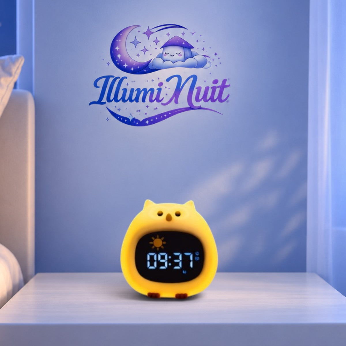 Veilleuse Hibou LED Réveil <br> HibouGlow
