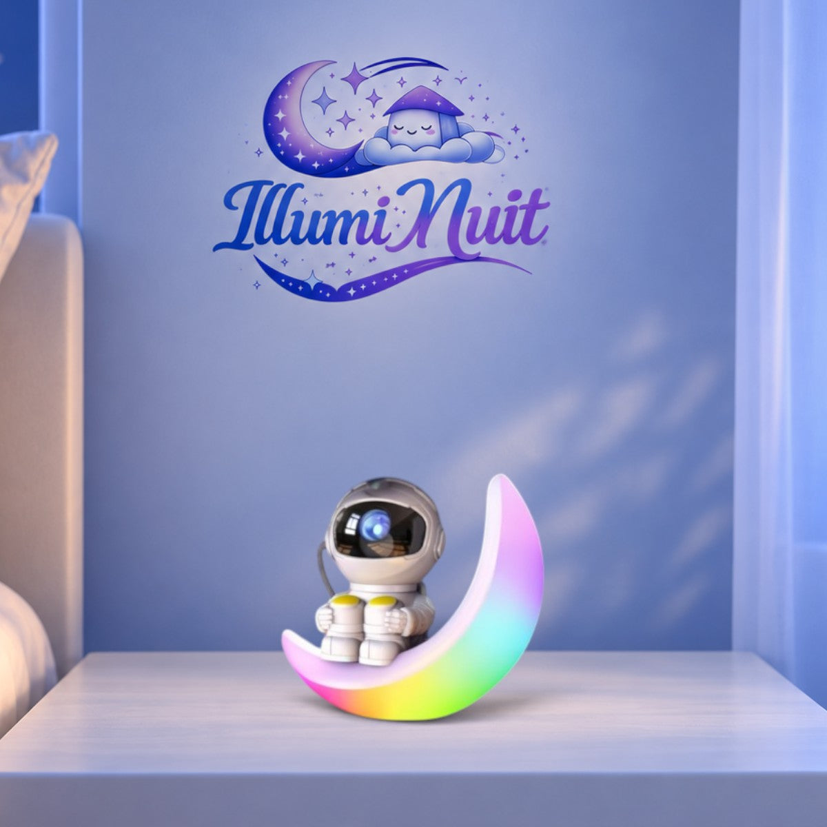 Veilleuse Projecteur Astronaute <br> LunaSpatio