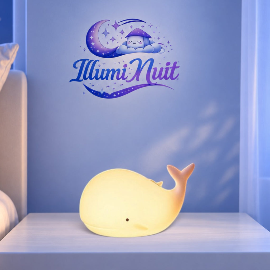 Veilleuse LED Baleine Bébé <br> Baleina