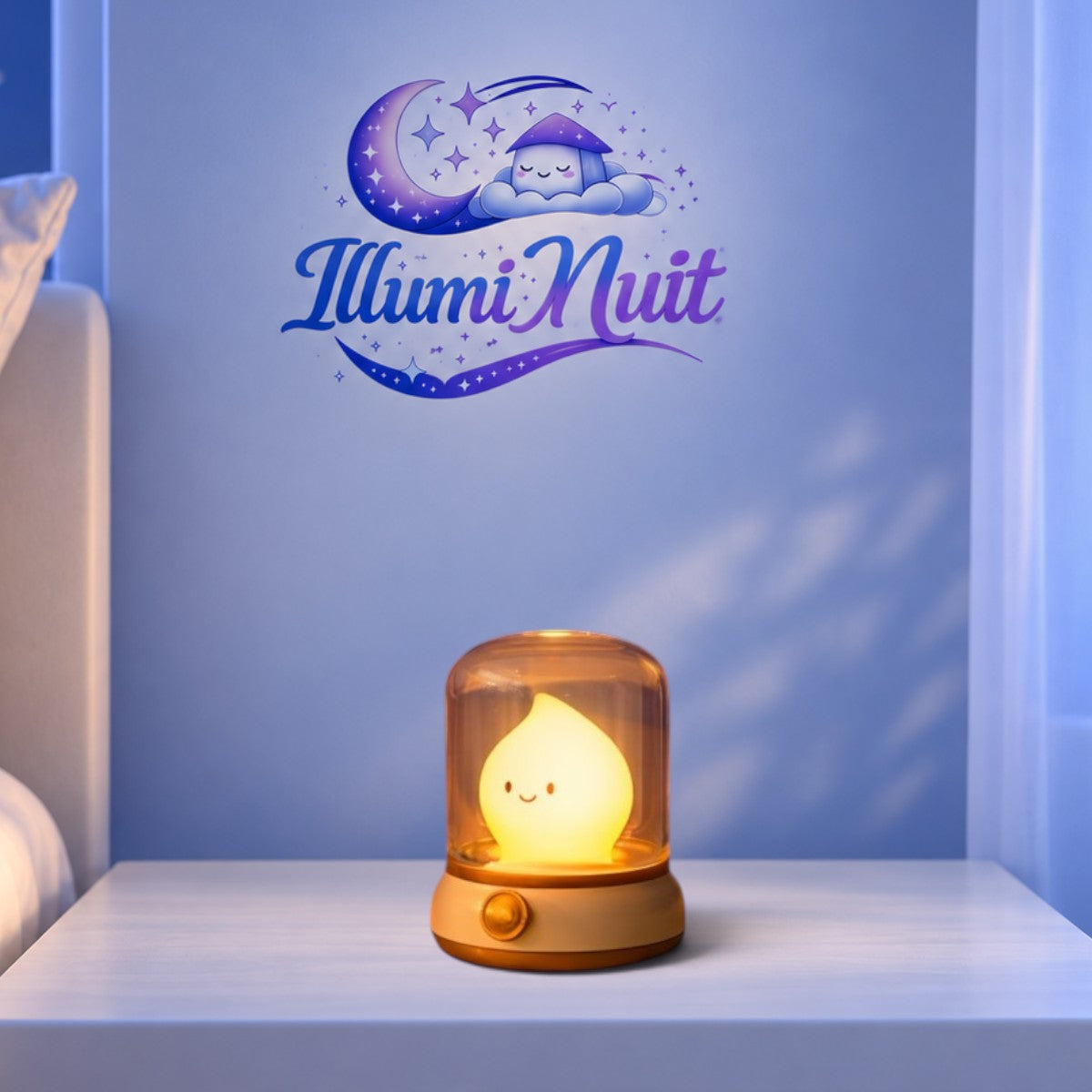 Veilleuse Flamme Kawaii LED <br> FlameAura