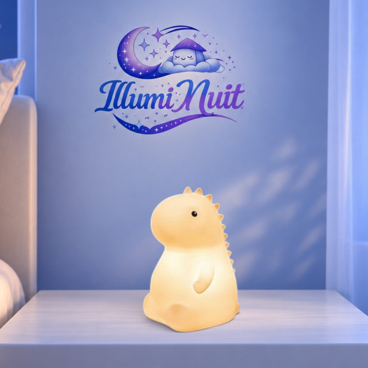 Veilleuse Dinosaure Multicolore LED <br> DinoLight