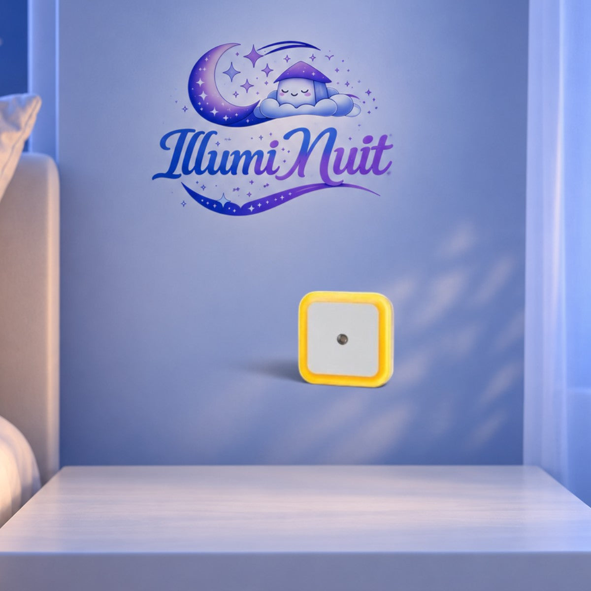 Veilleuse Murale LED Jaune <br> YellowGlow
