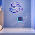 Veilleuse Murale LED Bleu <br> BlueGlow