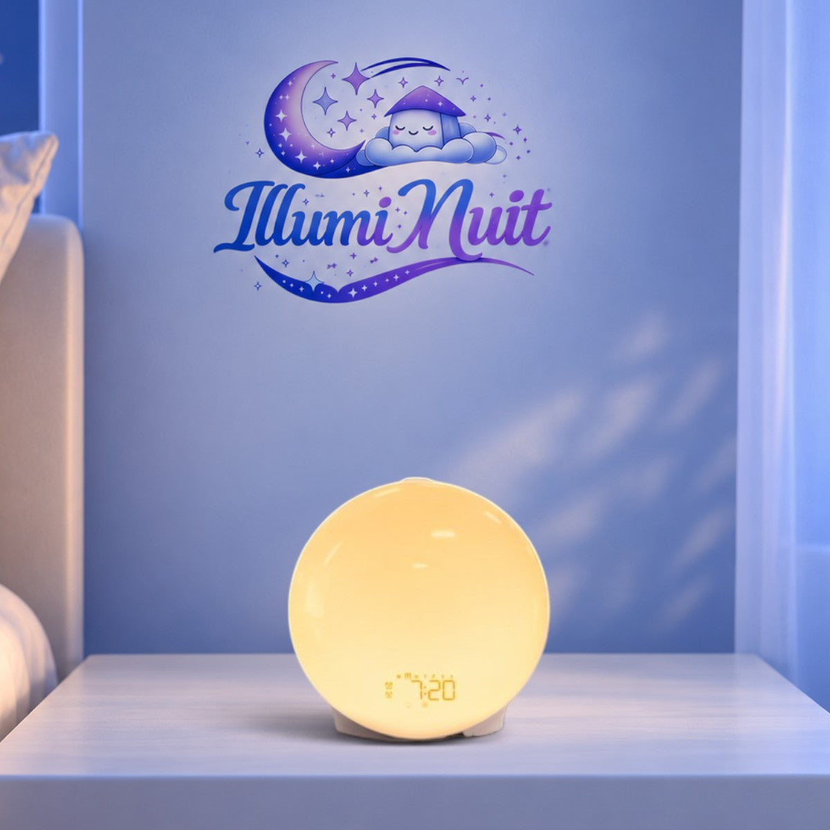 Veilleuse LED Réveil Lumineux <br> Luminor