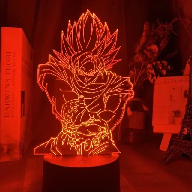 Veilleuse LED Guerrier Feu Énergie Aura <br> InfernoCore