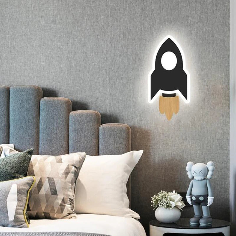 Veilleuse Murale Fusée LED Enfant <br> Astroa