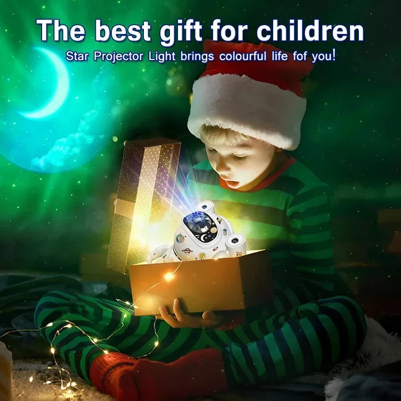 Veilleuse Projecteur Galaxie Astronaute <br> Nebuloon