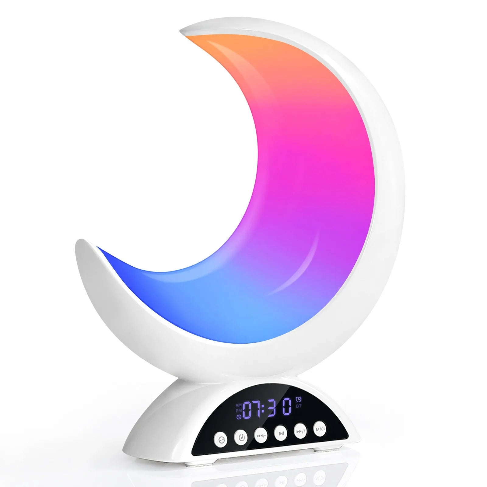 Veilleuse LED Bluetooth Lune <br> LunaSound