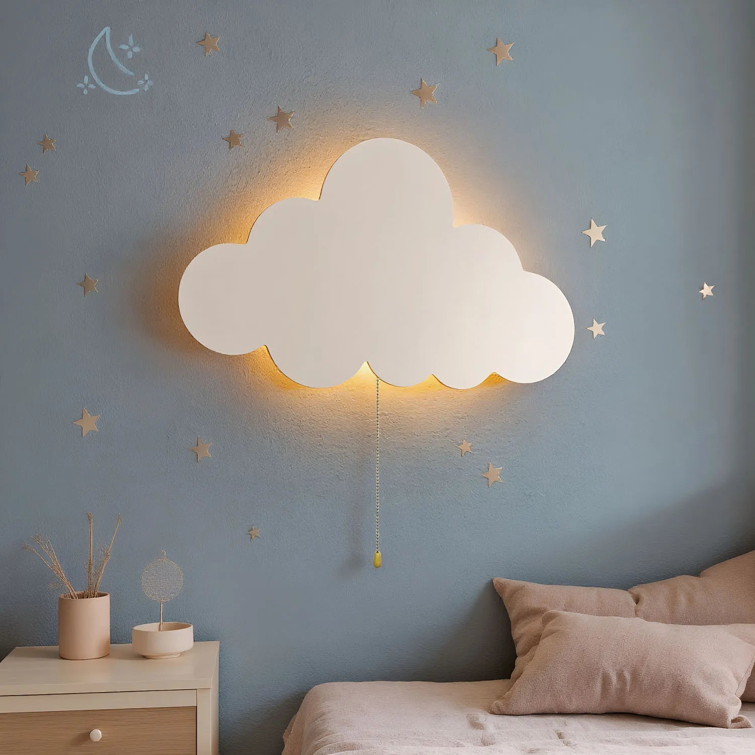 Veilleuse Nuage LED Murale <br> Eloria