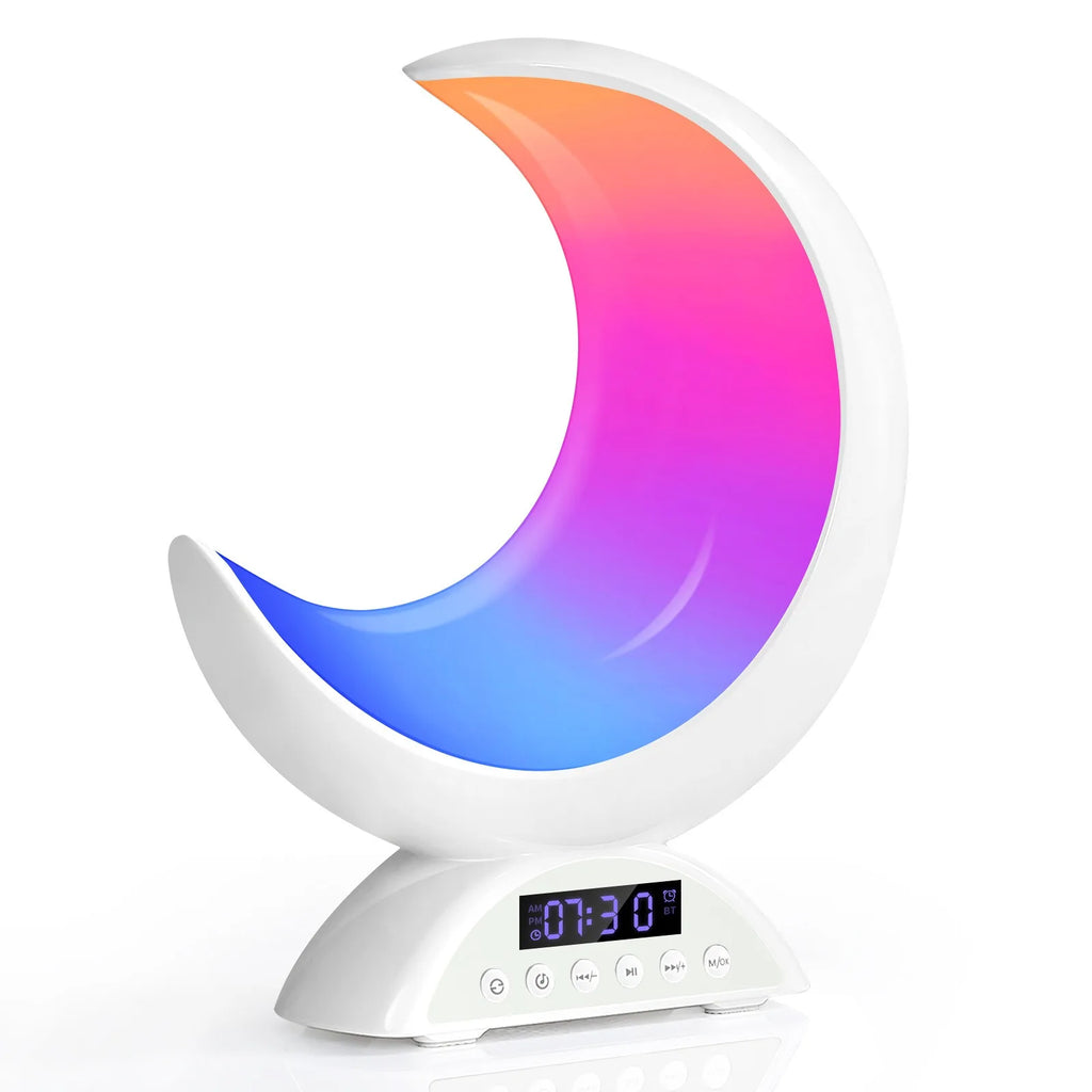 Veilleuse LED Bluetooth Lune <br> LunaSound