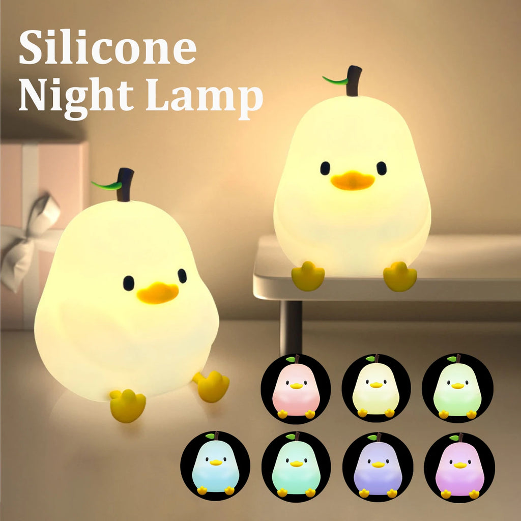 Veilleuse Canard LED <br> Pearly