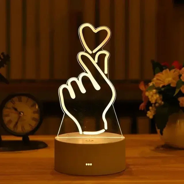 Veilleuse Cœur LED <br> Koria