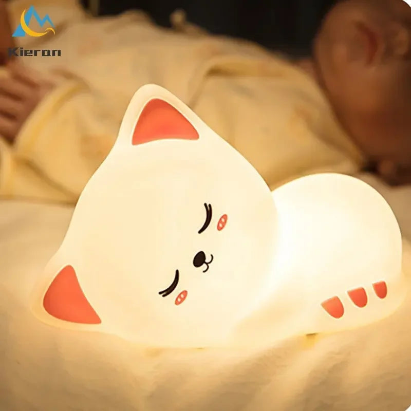 Veilleuse LED Chat Endormi <br> DodoNeko