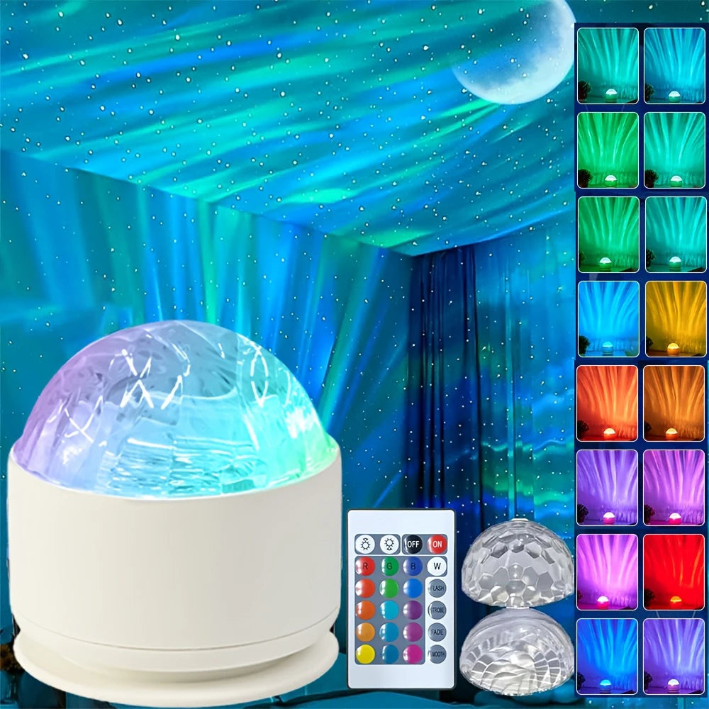 Veilleuse Projecteur Ondulation Eau <br> Aquora