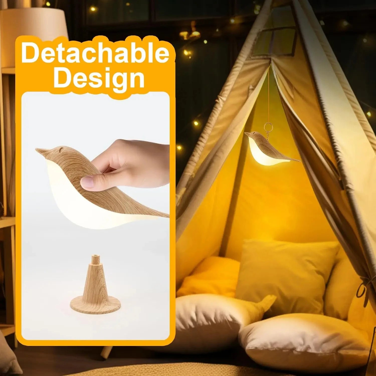 Veilleuse Oiseau Design LED <br> LumiBird
