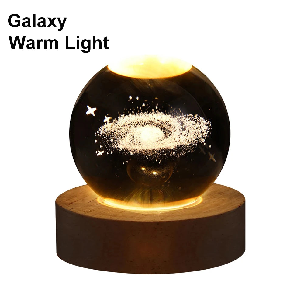 Veilleuse Boule Galaxie LED RGB <br> GalaxyDream