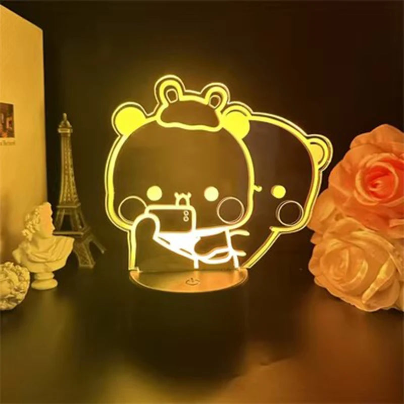 Veilleuse LED Ours Couple <br> LoveBear